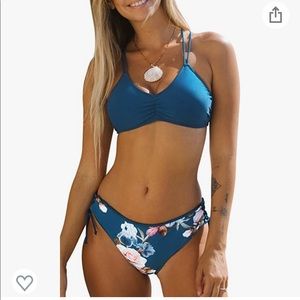 NWT reversible cupshe bikini set